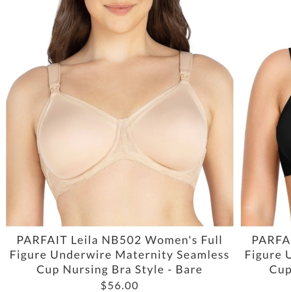 Parfait Full Figure Maternity Breastfeeding Bra 32G Nude